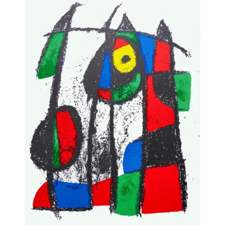 Joan Miró litografía VII