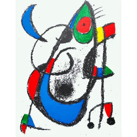 Miró litografía XI